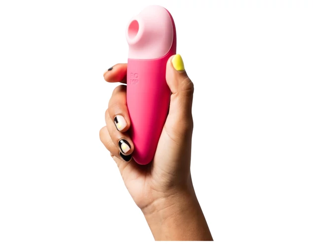 ROMP Shine X - akkus léghullámos csiklóizgató (pink)