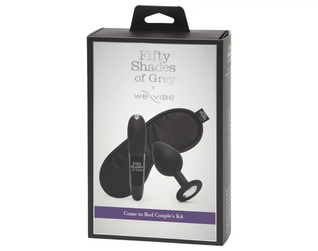 A szürke ötven árnyalata Come To Bed - szett - 3db (fekete)