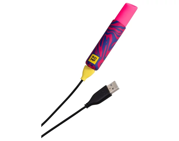 ROMP Lipstick - akkus léghullámos csiklóizgató (pink)