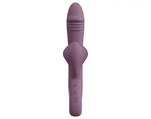 You2Toys - akkus,tripla karos vibrátor (lila)