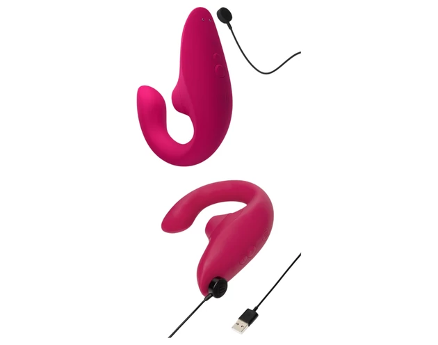 Womanizer Blend - G-pont vibrátor és csiklóizgató (pink)