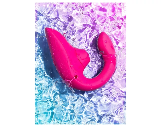 Womanizer Blend - G-pont vibrátor és csiklóizgató (pink)