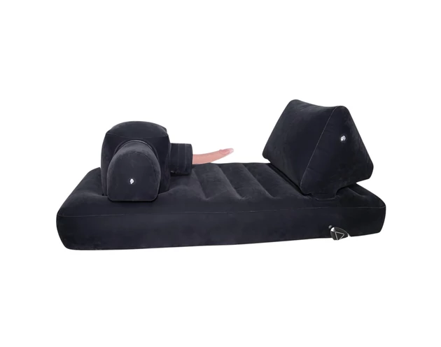 You2Toys Velvet Luxury - szexgép, beépített ággyal (fekete)