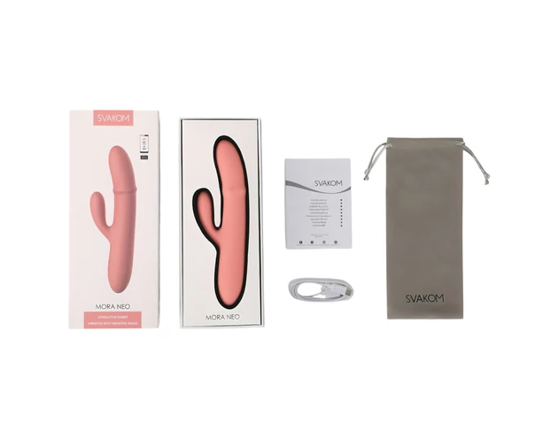 Svakom Mora Neo - okos csiklókaros, gyöngyös vibrátor (pink)