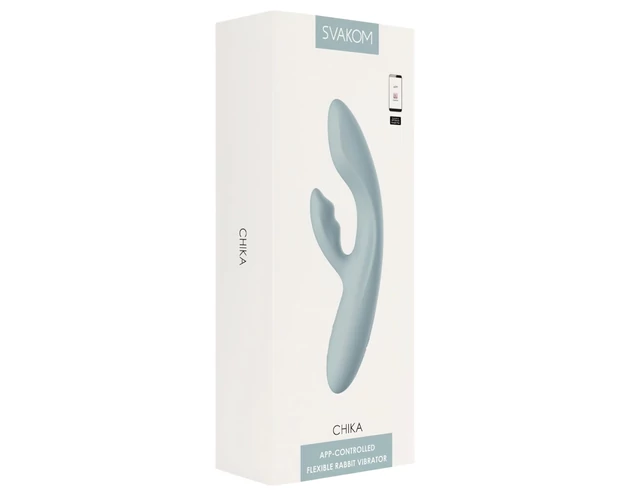 Svakom Chika - okos csiklókaros G-pont vibrátor (szürke)