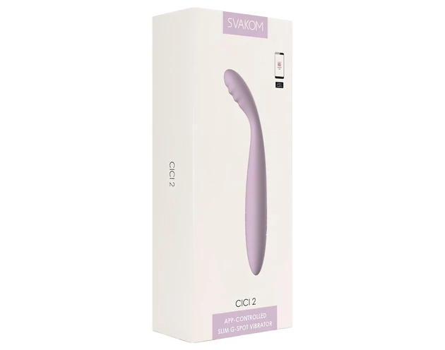 Svakom Cici 2 - okos G-pont vibrátor (lila)