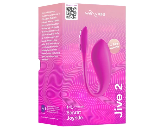 We-Vibe Jive 2 - akkus, okos vibrotojás (pink)