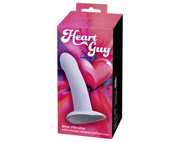 You2Toys Heart Guy - szivecskés vibrátor (kék)