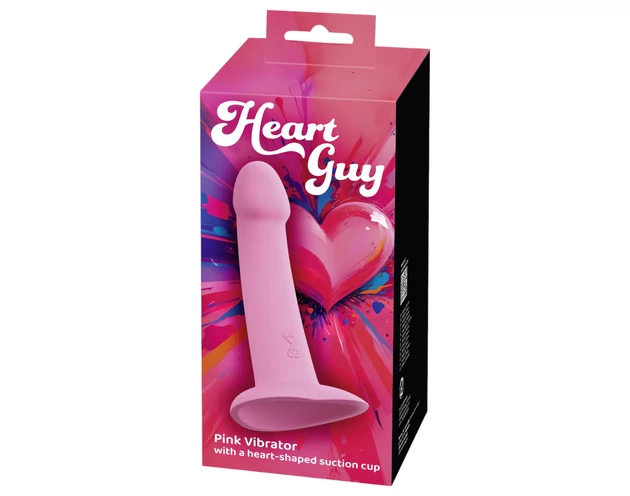 You2Toys Heart Guy - szivecskés vibrátor (pink)