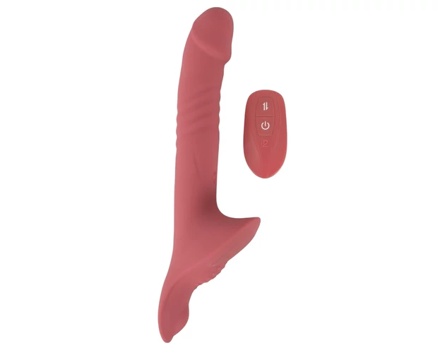 You2Toys - felcsatolható vibrátor szett (piros)