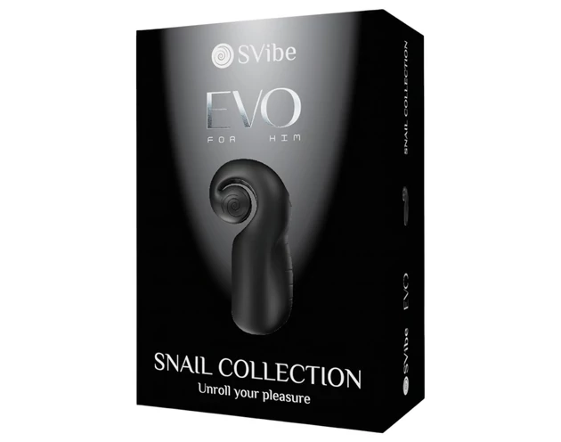 SVibe EVO - vízálló, akkus maszturbátor (fekete)