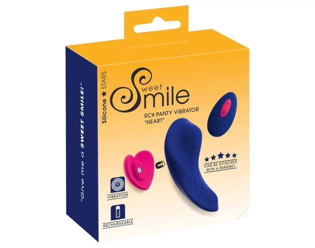 Smile RC Panty - távirányítós bugyivibrátor (kék)