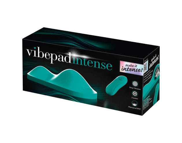 Vibepad Intense - csiklóizgató párna vibrátor (türkiz)