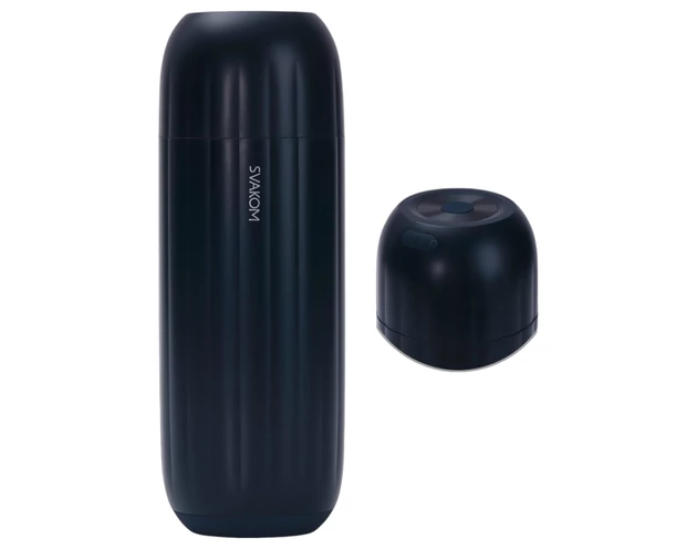 Svakom Sam Neo 2 Pro - okos maszturbátor (fekete-fehér)