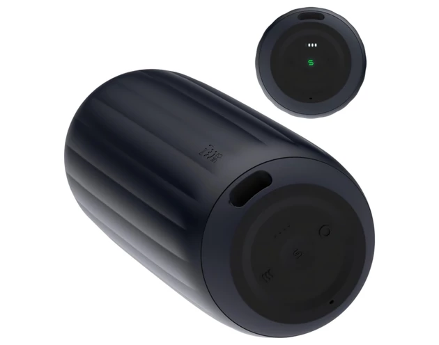 Svakom Sam Neo 2 Pro - okos maszturbátor (fekete-fehér)