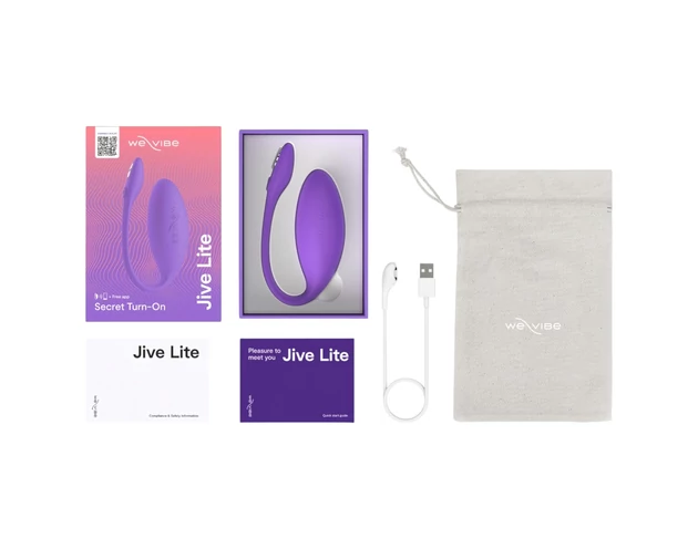 We-Vibe Jive Lite - akkus, okos vibrotojás (lila)