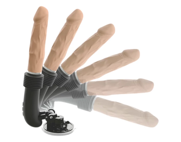 You2Toys RC Fucking Machine Flesh - lökő vibrátor (natúr)