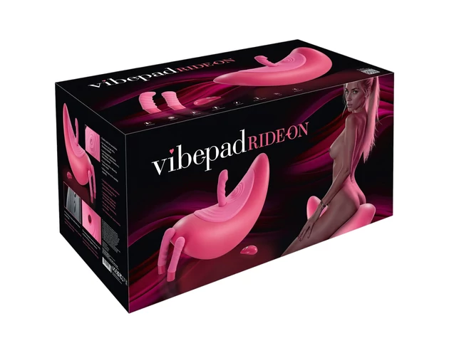 VibePad Rideon - pulzáló G-pont és csiklóizgató hinta (pink)