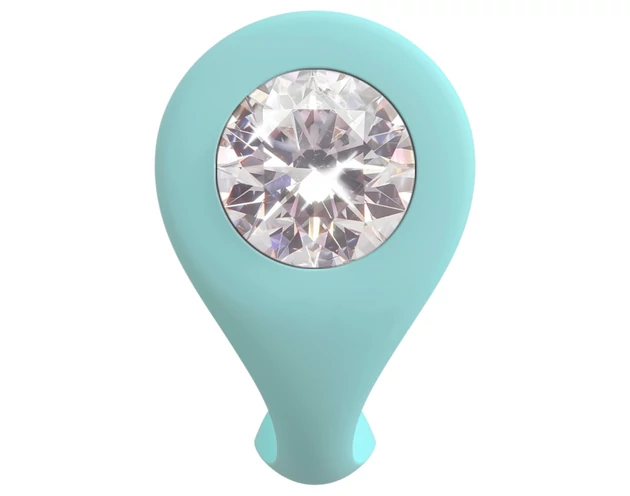 Beau Coeur Juvela - vibrációs anál plug (türkiz)