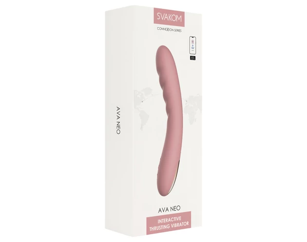 Svakom Ava Neo - okos le-fel vibrátor (pink)