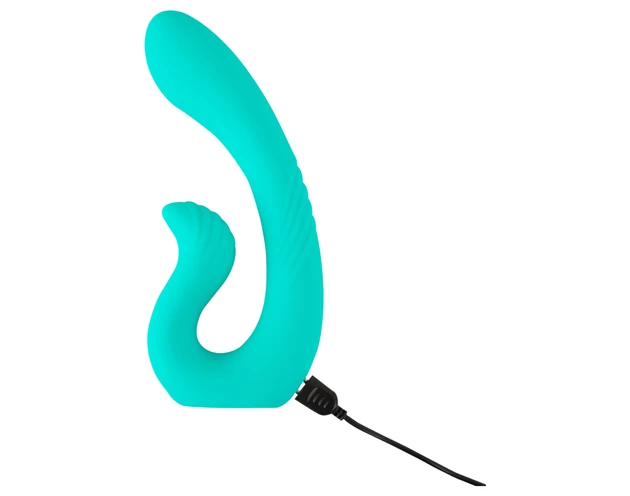 Beau Coeur Naira - G-pont és csiklóizgató vibrátor (zöld)