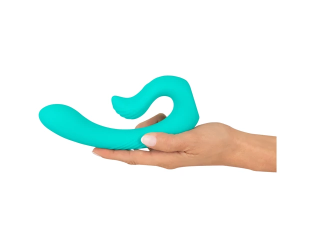 Beau Coeur Naira - G-pont és csiklóizgató vibrátor (zöld)