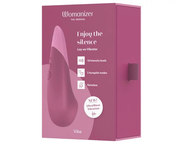 Womanizer Vibe - csikló vibrátor (pink)