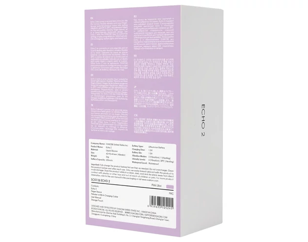 Svakom Echo 2 - okos ujjvibrátor (pink)