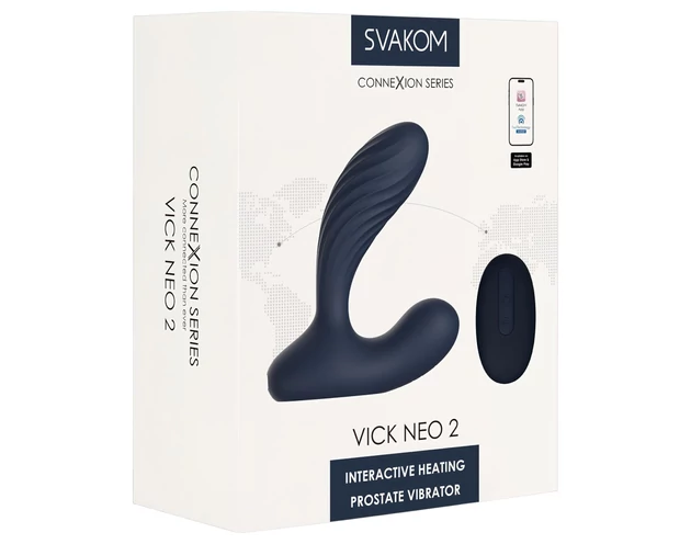 Svakom Vick Neo 2 - okos anál vibrátor (kék)