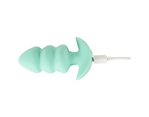 Cuties Mini - gömbös vibrációs anál plug (zöld)