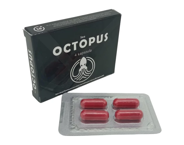 Octopus - étrend kiegészítő kapszula férfiaknak (4db)