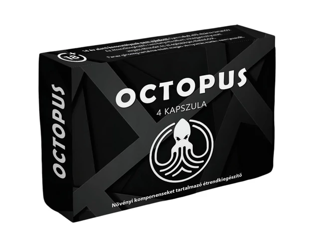 Octopus - étrend kiegészítő kapszula férfiaknak (4db)
