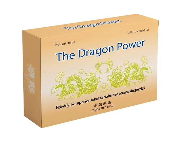 Dragon Power - étrend kiegészítő kapszula férfiaknak (3db)