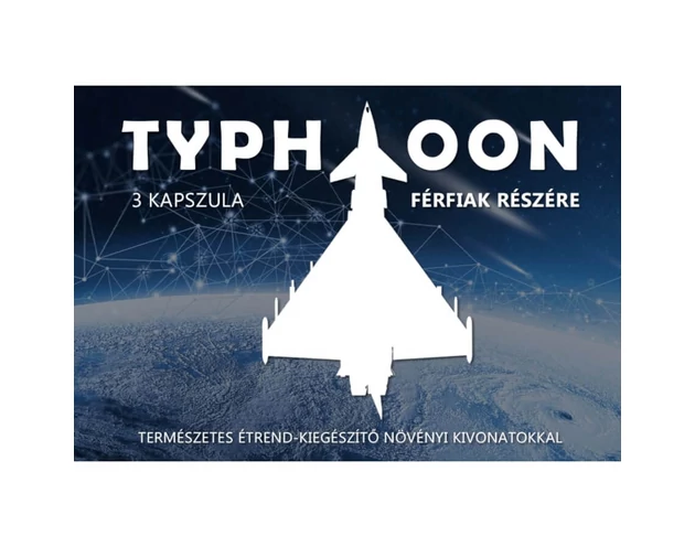 Typhoon - étrendkiegészítő kapszula férfiaknak (3db)