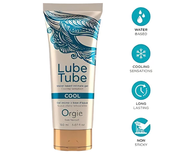 Orgie Lube Tube - hűsítő hatású síkosító gél (150ml)