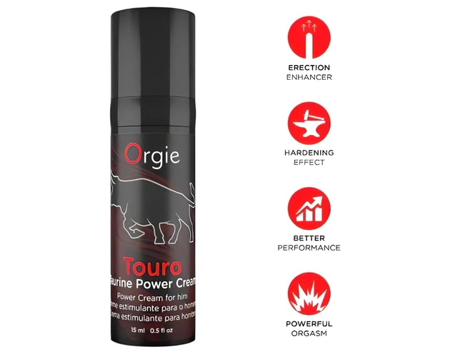 Orgie Touro Power - erekció fokozó krém (15ml)