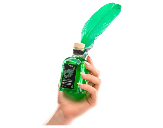 Orgie Sexy Therapy - masszázsolaj szett - alma