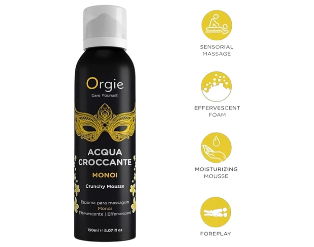 Orgie Acqua Croccante - masszázs hab - trópusi (150ml)