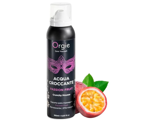 Orgie Acqua Croccante - masszázs hab - passion fruit (150ml)