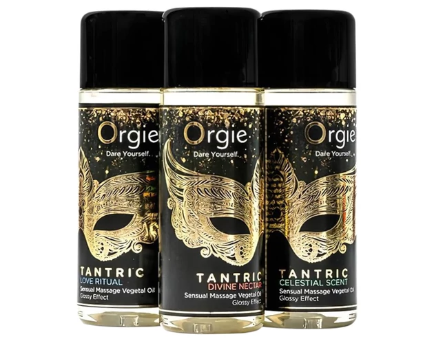 Orgie Tantric - érzéki masszázsolaj szett (3x30ml)
