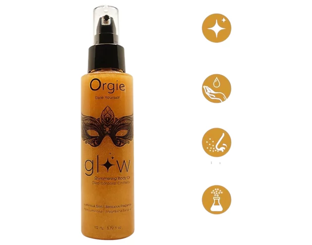 Orgie Glow - csillogó testápoló olaj (110ml)