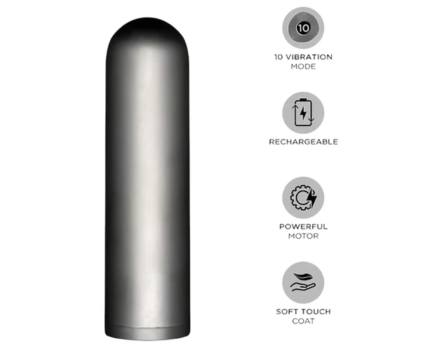 Orgie Orgasmic Bullet - rúdvibrátor szett (szürke)