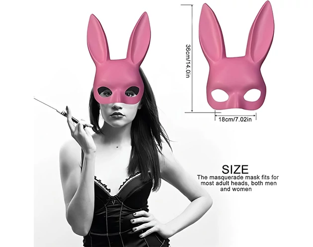 Jogestyle - nyuszi maszk (pink)