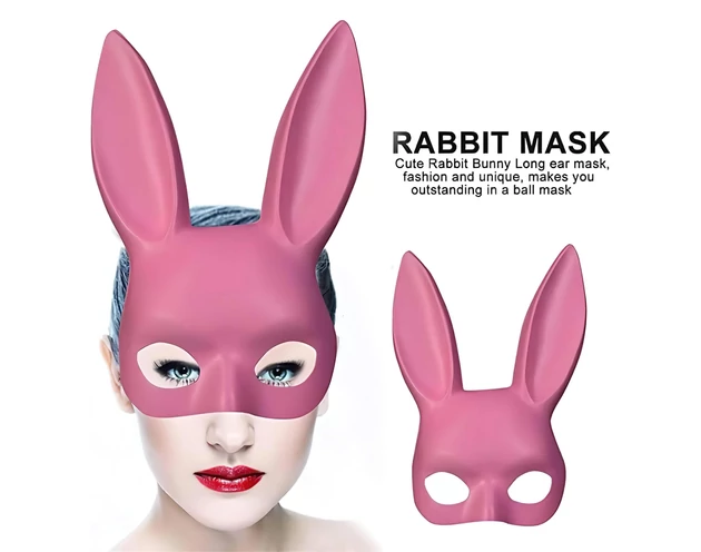 Jogestyle - nyuszi maszk (pink)