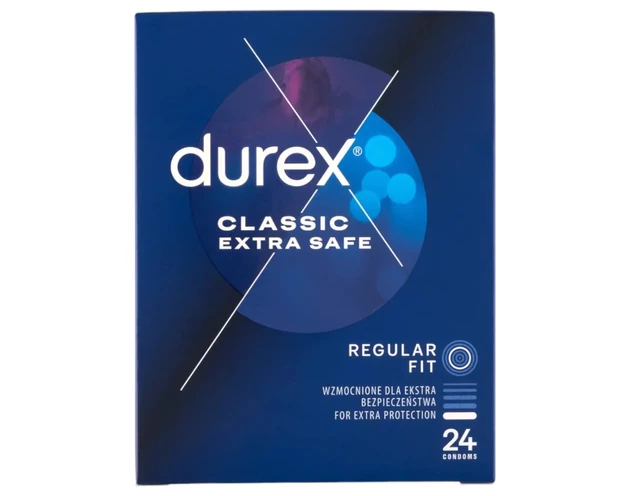 Durex Extra Safe - biztonságos óvszer (24db)