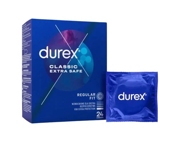 Durex Extra Safe - biztonságos óvszer (24db)