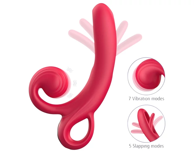 Sweet Play A4 csiklókaros vibrátor (piros)