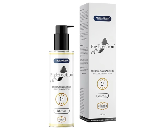 BigErection gel - erekció fokozó gél (150ml)