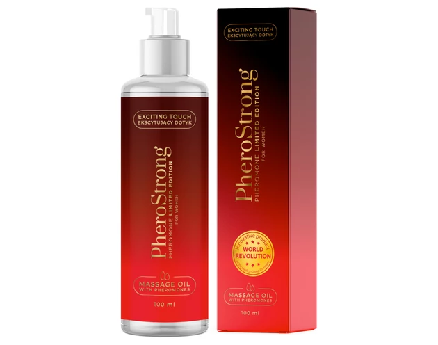 PheroStrong Limited Edition - masszázsolaj nőknek (100ml)