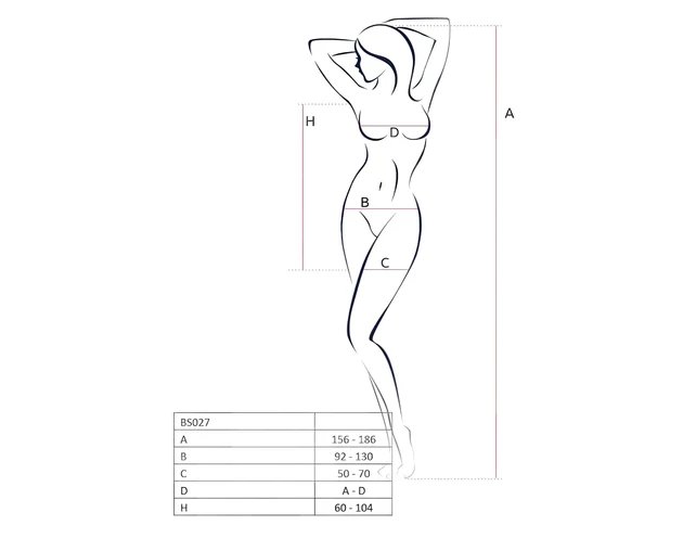 Passion BS027 - necc miniruha (fehér) - S-L